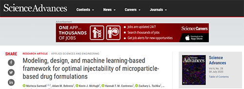 近日麻省理工大学的钻研人员开发出一种推算模型，能够援手改善注射类微粒造剂的可注射性并预防梗塞。