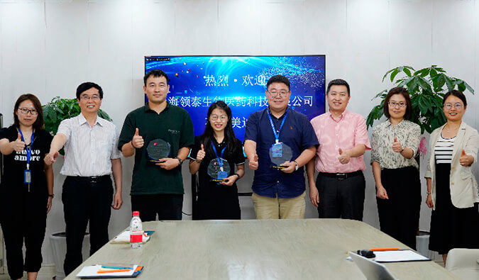DMPK团队再获客户赞美，领泰生物CEO冯焱博士亲临和记H88授奖